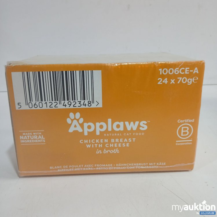 Artikel Nr. 885502: Applaws Chicken Breast with Cheese in broth 24x70g