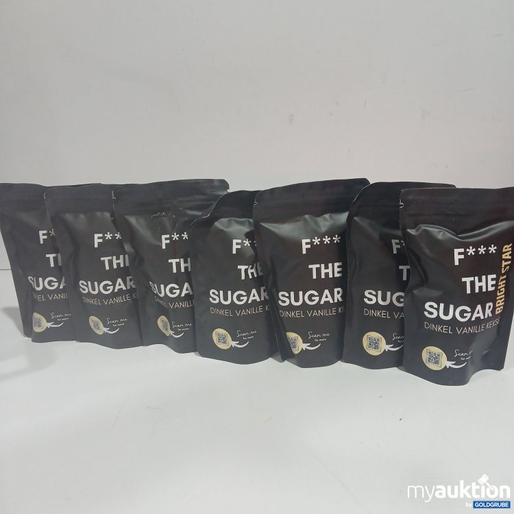 Artikel Nr. 897502: Fuck the Sugar Dinkel Vanille Kekse je 125g