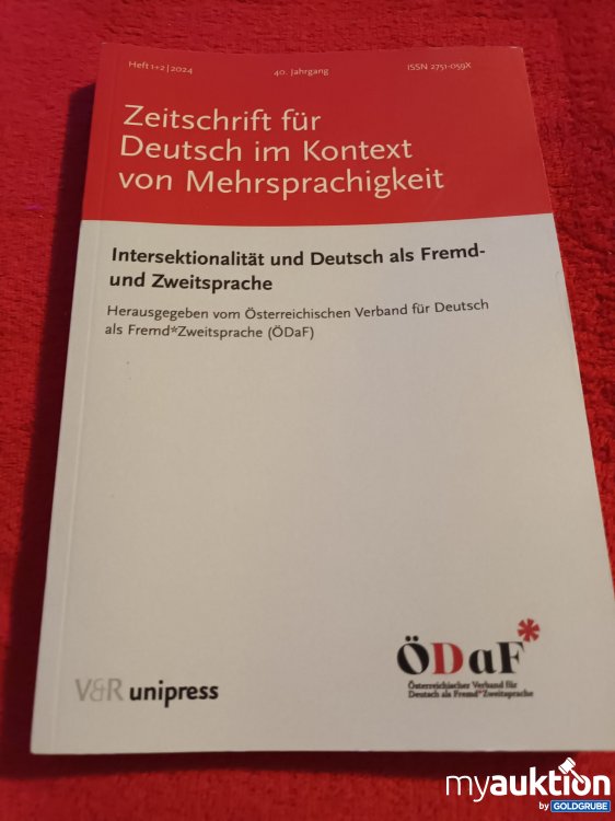 Artikel Nr. 907502: Buch, Zeitschrift für Deutsch im Kontext von Mehrsprachigkeit 