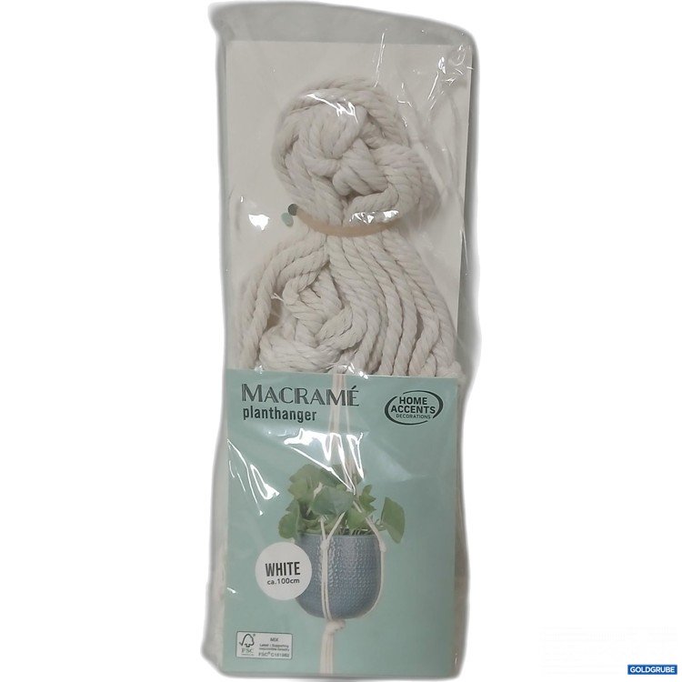 Artikel Nr. 917502 Artikel Nr. 917502: Macrame Planthanger White ca.100cm