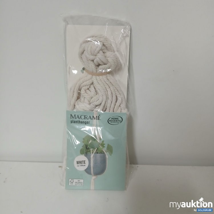 Artikel Nr. 917502 Artikel Nr. 917502: Macrame Planthanger White ca.100cm