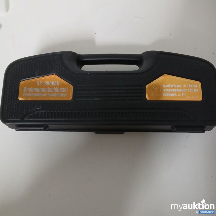 Artikel Nr. 918502: SHOVAR Drehmomentschlüssel 1/4