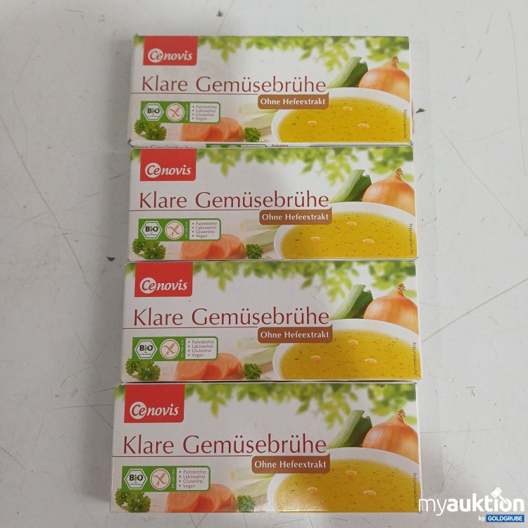 Artikel Nr. 983502: Cenovis Klare Gemüsebrühe Bio, 4x132g