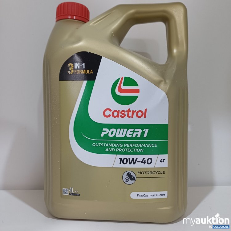 Artikel Nr. 985502: Castrol Power 1 4T 10W-40 Motorradöl, 4L