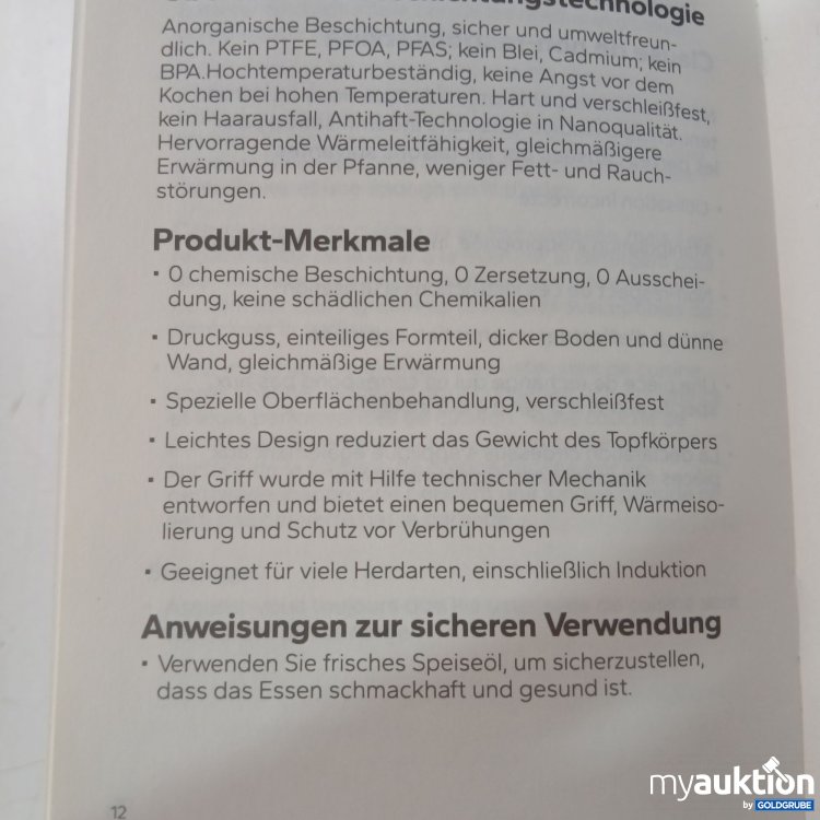 Artikel Nr. 995502: Redchef Antihaft-Bratpfanne ca 29cm