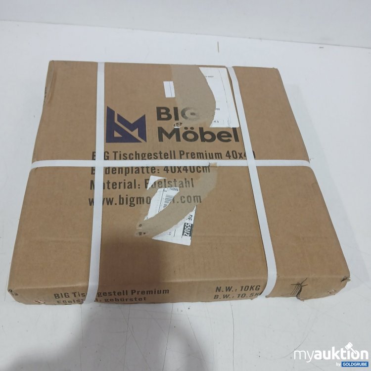 Artikel Nr. 448503 Artikel Nr. 448503: BIG Möbel Tischgestell Premium 40x40 cm Edelstahl