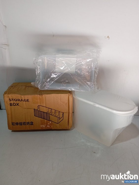 Artikel Nr. 464503: Storage Box Kunststoff weiß ohne Schütte