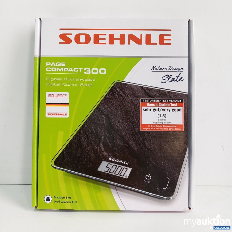 Artikel Nr. 521503 Artikel Nr. 521503: Soehnle Page Cömpact 300 Küchenwaage