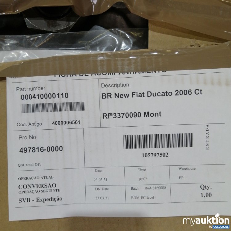 Artikel Nr. 721503: BR New Fiat Ducato 2006 Ct