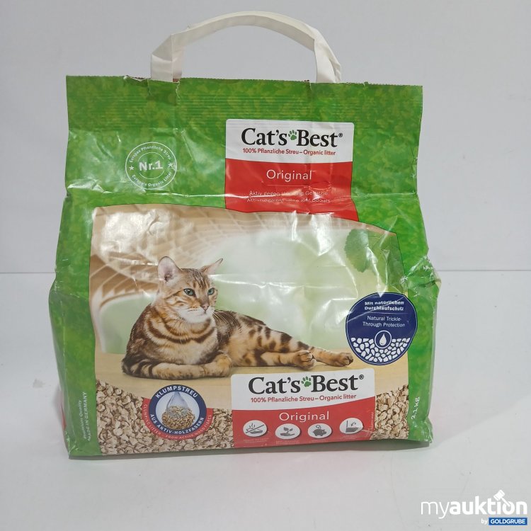 Artikel Nr. 816503: Cats Best Original Pflanzliche Streu 2.1kg