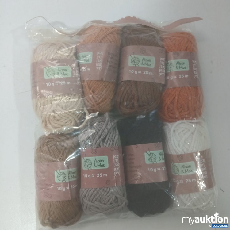 Artikel Nr. 873503: 8Stk Mini Wolle 8×10g