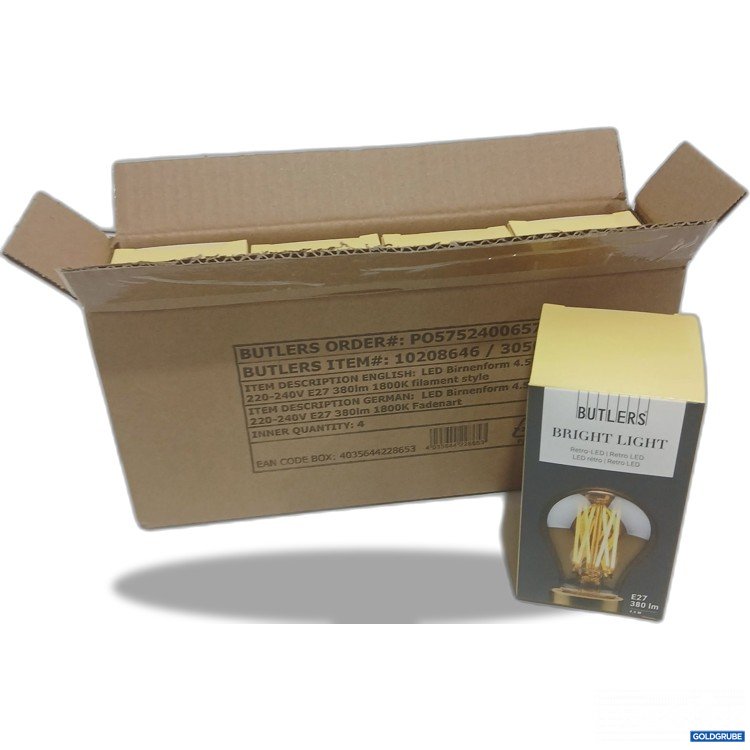 Artikel Nr. 887503: Butlers Bright Light Retro-LED 5x E27