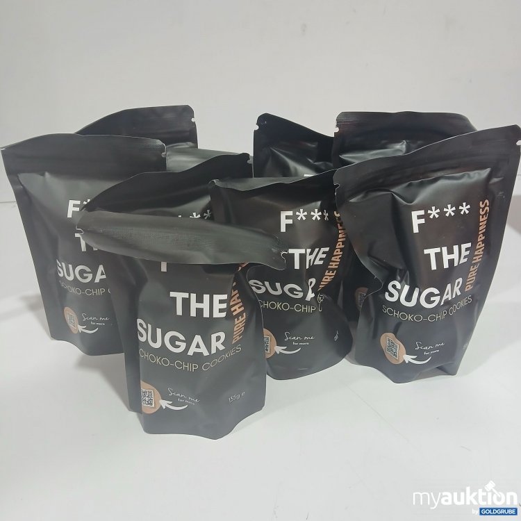 Artikel Nr. 897503: Fuck the Sugar Schoko-Chips Cookies je 135g 
