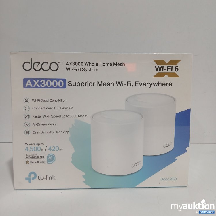 Artikel Nr. 914503: Tp link deco Whole Home Mesh Wi-Fi 6 System AX3000 Deco X50 