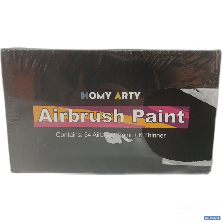 Artikel Nr. 989503 Artikel Nr. 989503: Homy Arty Airbrush Paint 54 Airbrush Paint + 6 Thinner