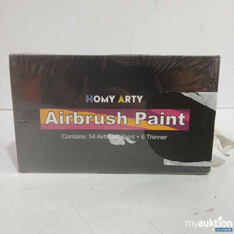 Artikel Nr. 989503 Artikel Nr. 989503: Homy Arty Airbrush Paint 54 Airbrush Paint + 6 Thinner
