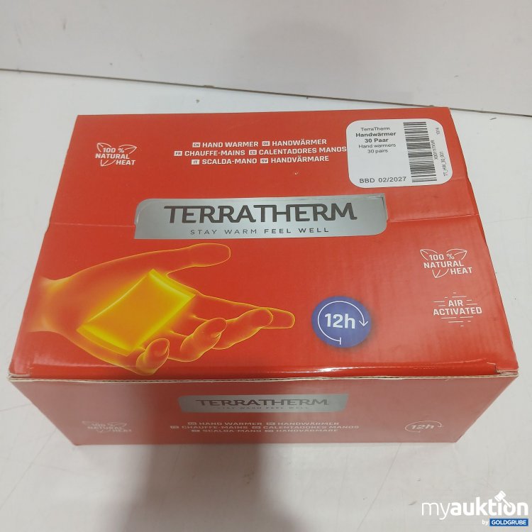 Artikel Nr. 998503 Artikel Nr. 998503: TerraTherm Handwärmer 30 Paar