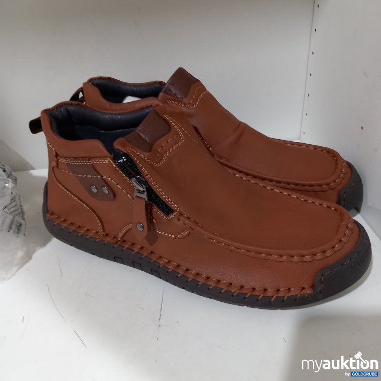 Artikel Nr. 467504 Artikel Nr. 467504: Herren Halbschuhe mit Reißverschluss