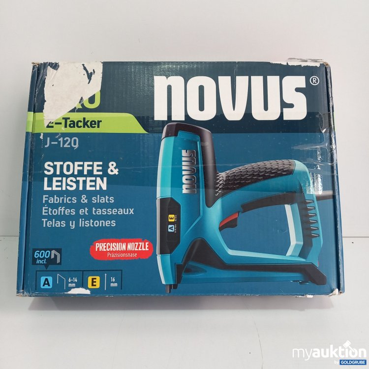 Artikel Nr. 521504 Artikel Nr. 521504: Novus E-Tracker J-120, Stoffe und Leisten