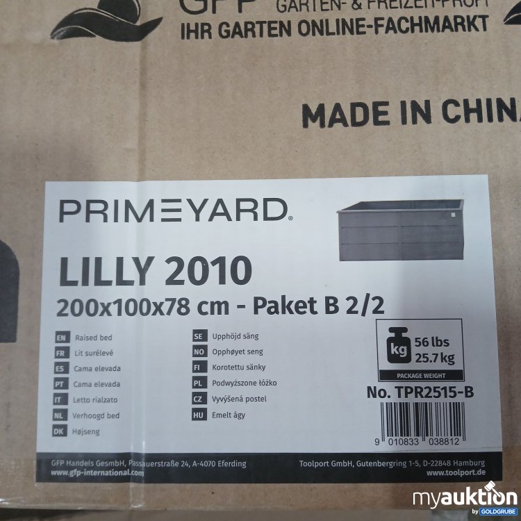 Artikel Nr. 522504: Primeyard Lilly 2010 Raised bed 200x100x78cm 