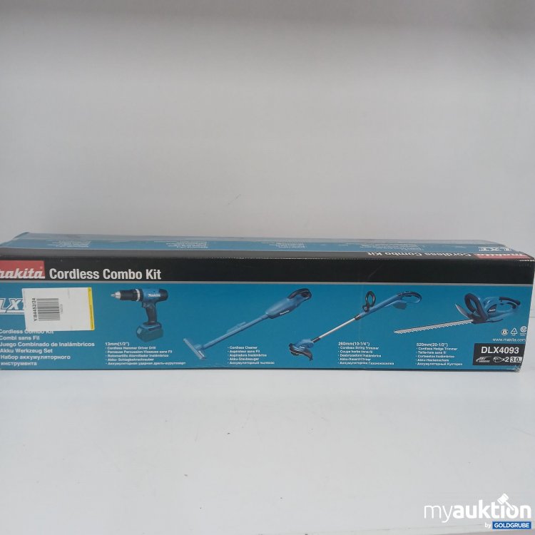 Artikel Nr. 813504 Artikel Nr. 813504: Makita Cordless Combo Kit DLX4093