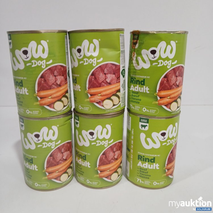 Artikel Nr. 816504: Wow Hundefutter Rind je 400g