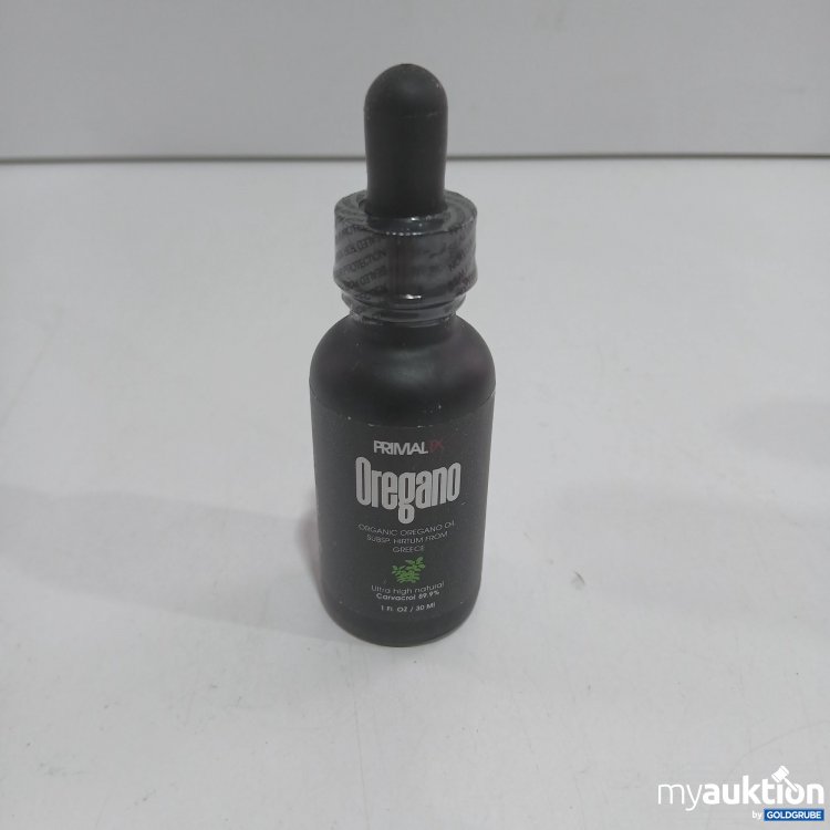 Artikel Nr. 835504 Artikel Nr. 835504: PrimalX Oregano Öl Tropfen 30ml