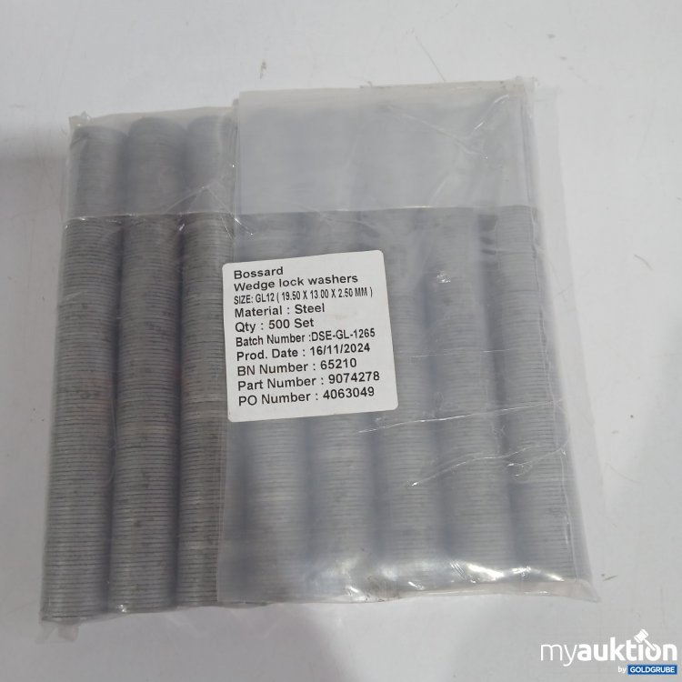 Artikel Nr. 855504 Artikel Nr. 855504: Bossard Wedge Lock Washers Steel 500Stk Size GL12