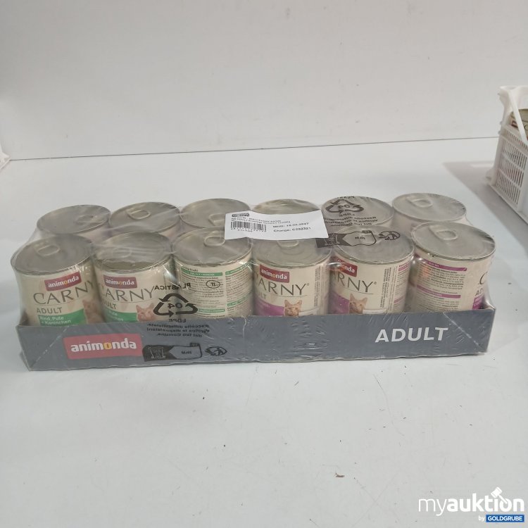 Artikel Nr. 885504: Animonda Carny Adult Katzenfutter Kräftige Variation 12x400g