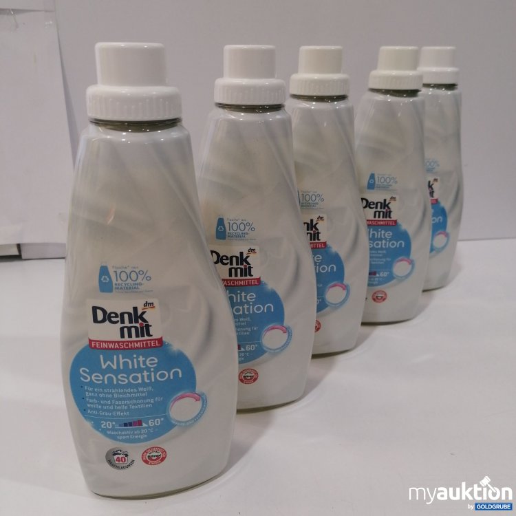 Artikel Nr. 886504: Denk mit Feinwaschmittel White Sensation 5x1l
