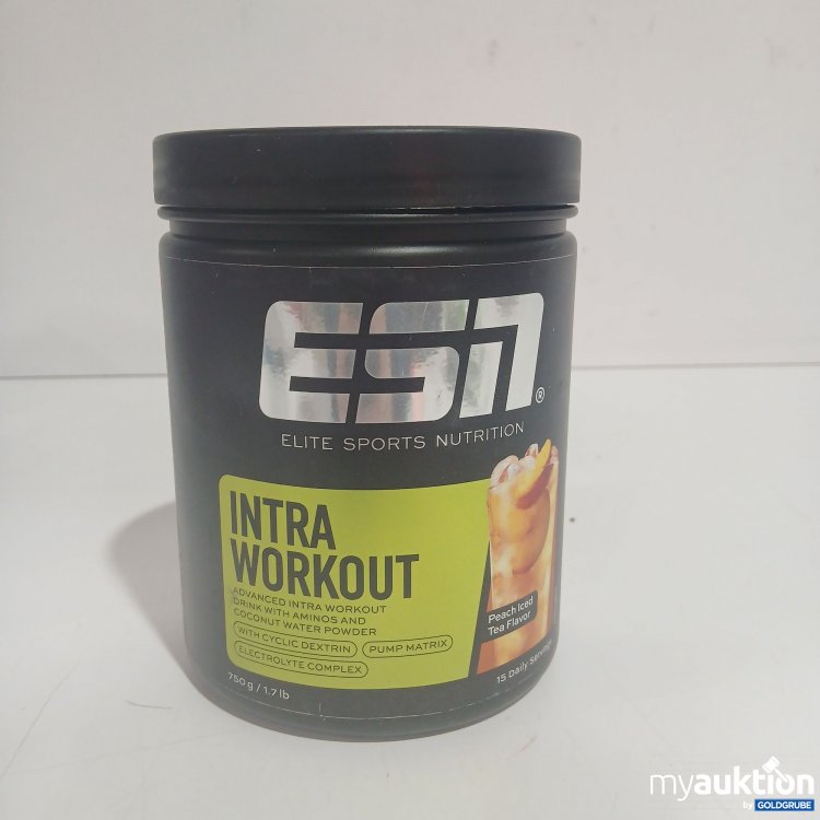 Artikel Nr. 897504 Artikel Nr. 897504: ESN Intra Workout Peach Iced Tea Flavor 750g