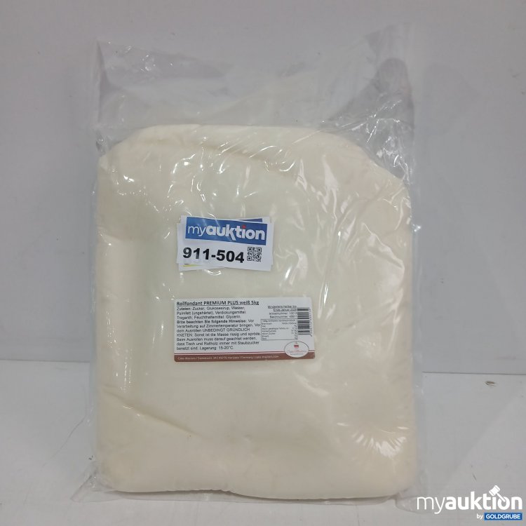 Artikel Nr. 911504 Artikel Nr. 911504: Rollfondant Premium Plus weiß 5kg