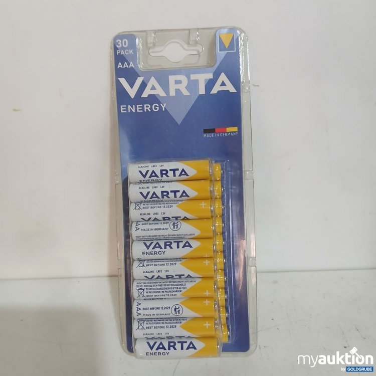 Artikel Nr. 934504 Artikel Nr. 934504: VARTA Energy AAA Baterien 30 Pack