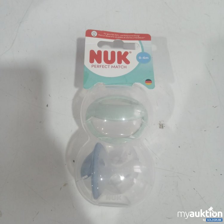 Artikel Nr. 986504 Artikel Nr. 986504: NUK Perfect Match Schnuller 0-6 Monate