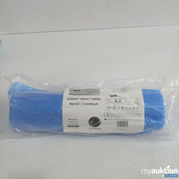 Artikel Nr. 996504 Artikel Nr. 996504: Professional Schürze 76x120cm 100Stk blau