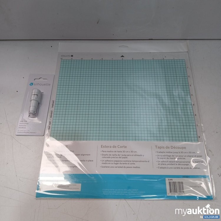 Artikel Nr. 468505 Artikel Nr. 468505: Silhouette Schneidematte 30 x cm und AutoBlade Ersatzmesser