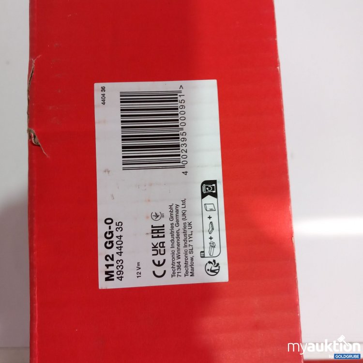 Artikel Nr. 521505 Artikel Nr. 521505: Milwaukee M12 GG-0