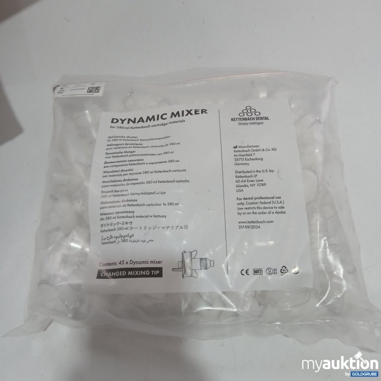 Artikel Nr. 522505: Dynamic Mixer for 380ml Kettenbach cartridge materials ca.45 Stück 