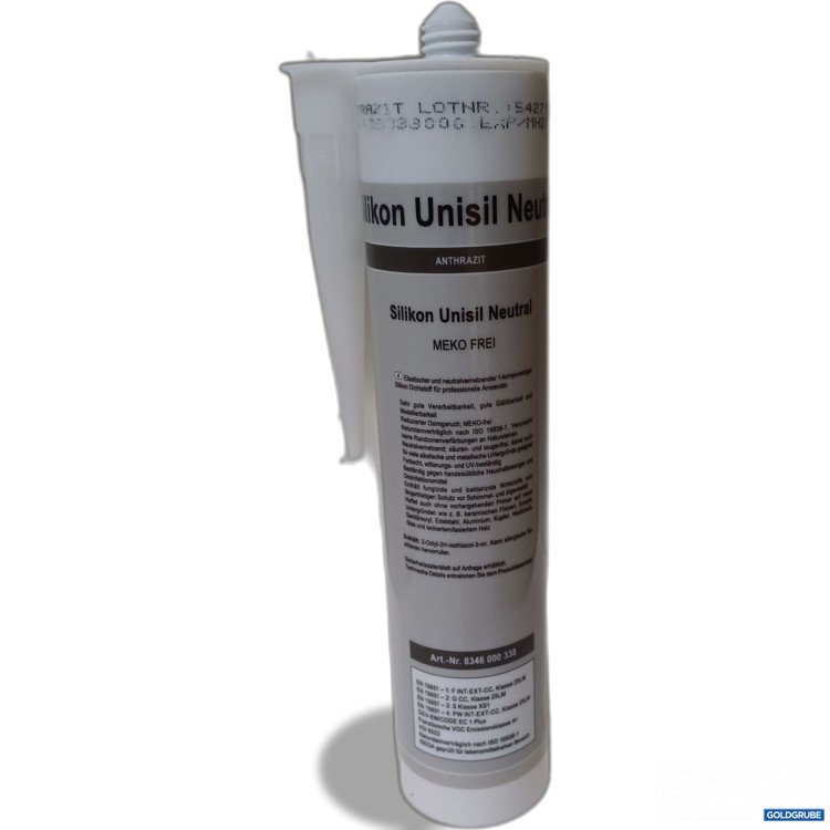 Artikel Nr. 526505: Unisil Neutral Silikon Anthrazit, 310ml, 8346000338