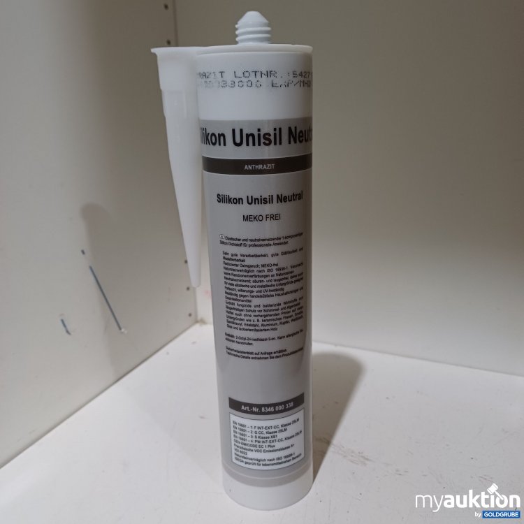 Artikel Nr. 526505: Unisil Neutral Silikon Anthrazit, 310ml, 8346000338