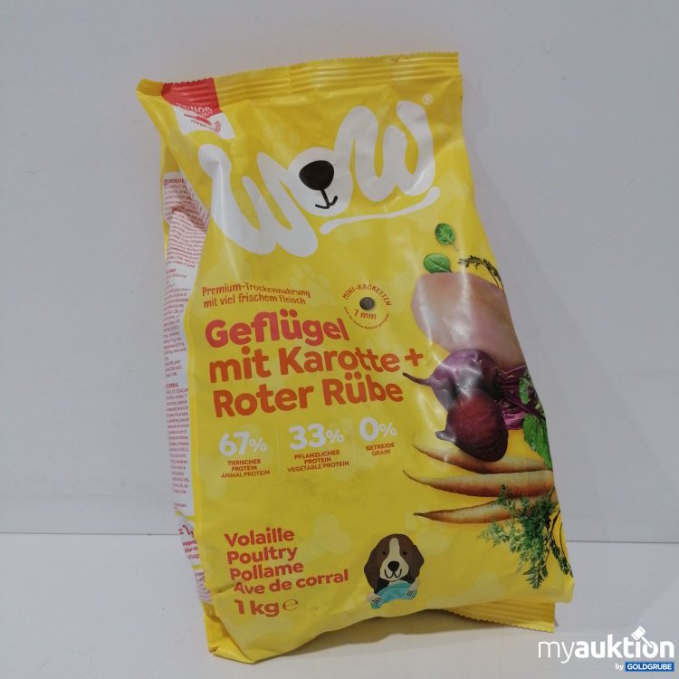Artikel Nr. 847505: Wow Geflügel mit Karotte 1kg