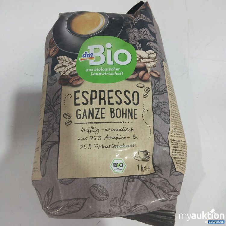 Artikel Nr. 855505 Artikel Nr. 855505: DM Bio Espresso ganze Bohne 1kg