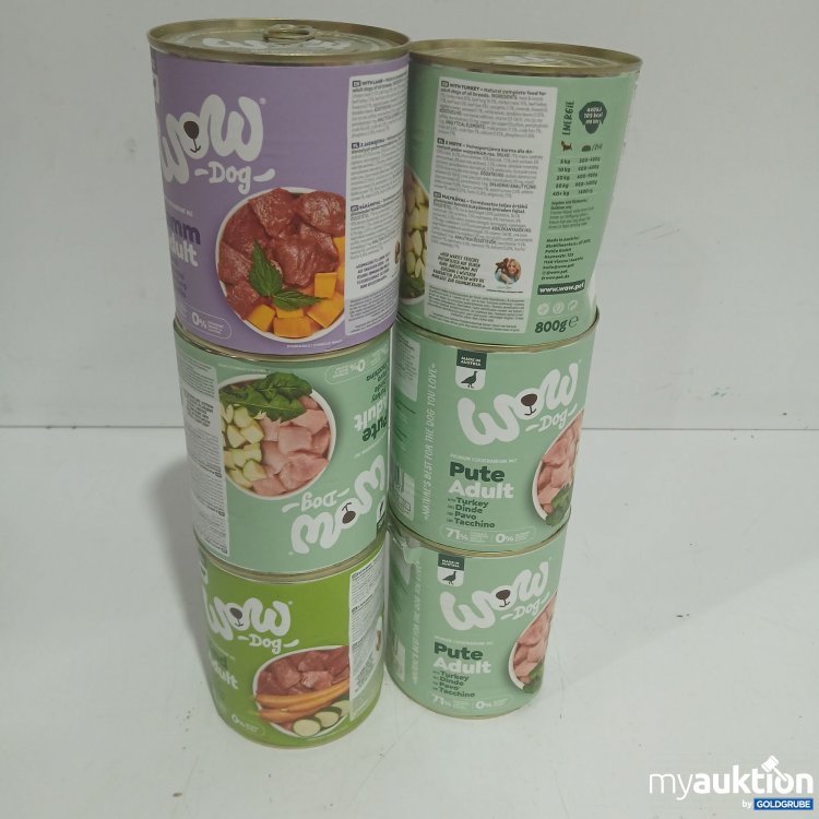 Artikel Nr. 890505: WOW Dog Adult verschiedene Sorten 6 x 800 g