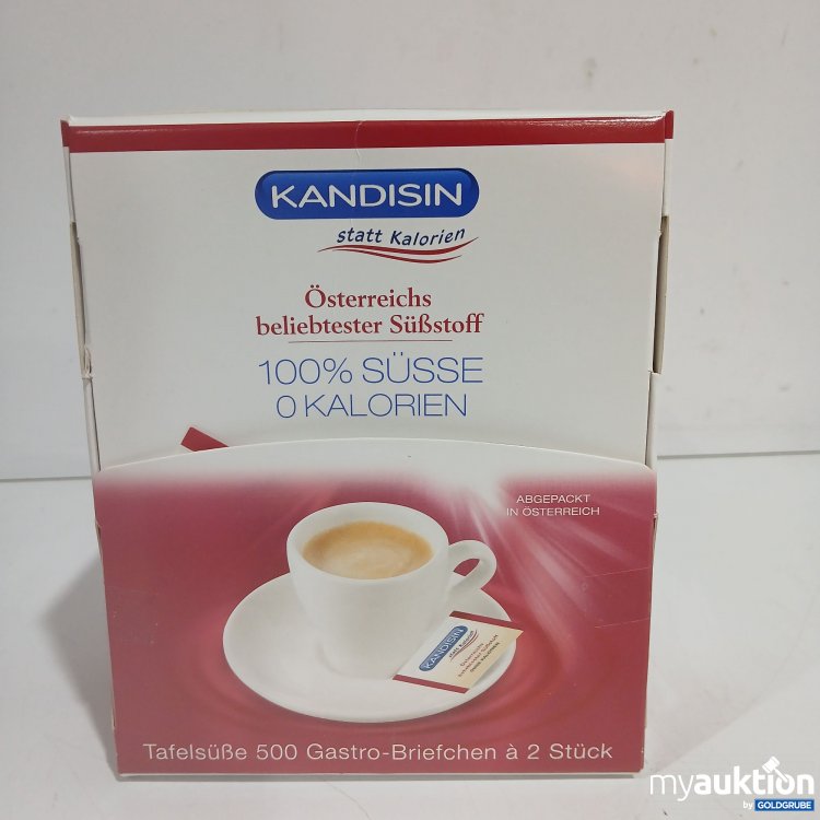 Artikel Nr. 891505: Kandisin Tafelsüße 500Gastro Briefchen 500 á 2Stk