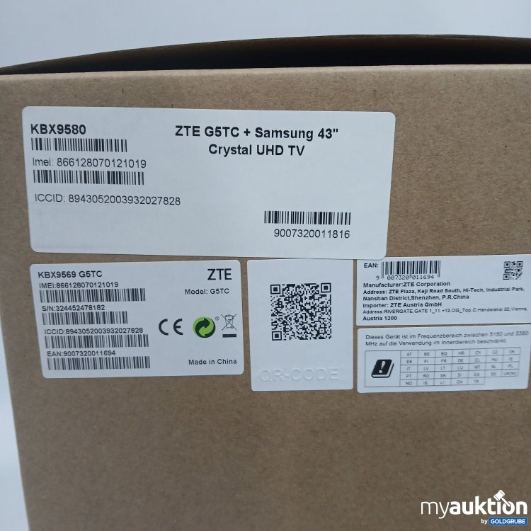 Artikel Nr. 914505: ZTE 5G Router für Indoor & Outdoor G5TC 