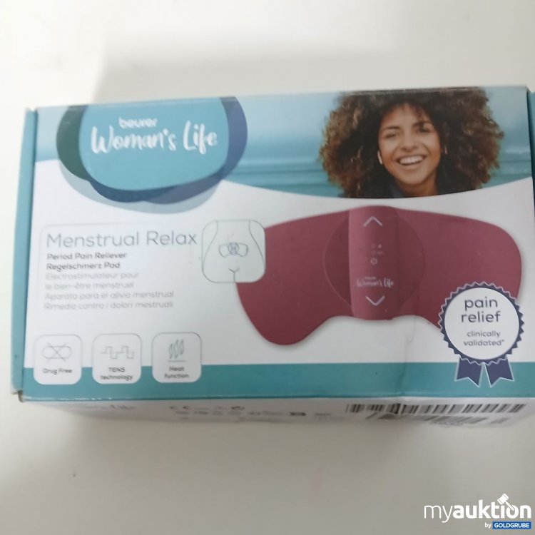 Artikel Nr. 918505 Artikel Nr. 918505: beurer Woman's Life Menstrual Relax Schmerztherapiegerät