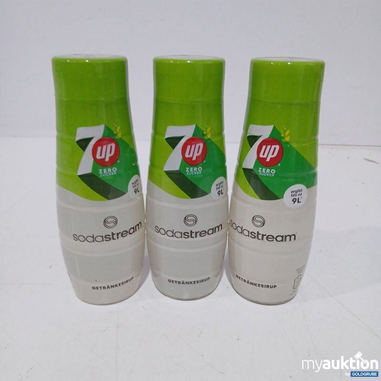 Artikel Nr. 950505: 7Up zero Zucker Sodastrem Getränkesirup 3x 440ml