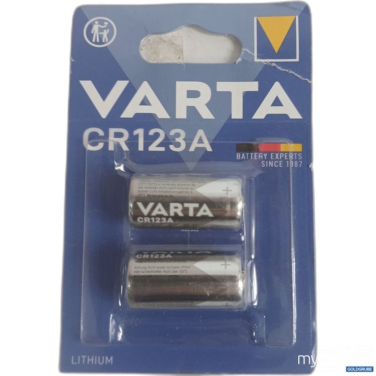 Artikel Nr. 970505 Artikel Nr. 970505: Varta CR 123A