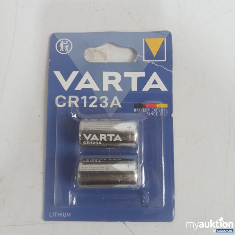Artikel Nr. 970505 Artikel Nr. 970505: Varta CR 123A