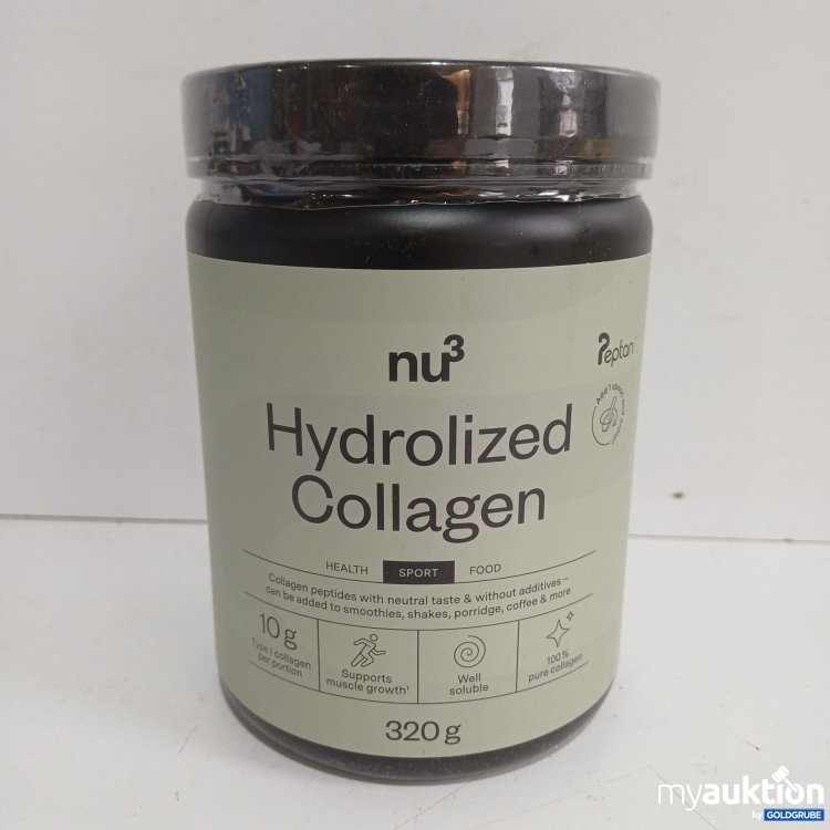 Artikel Nr. 983505: nu3 Kollagenhydrolysat 100 % reines Peptan Kollage, 320g
